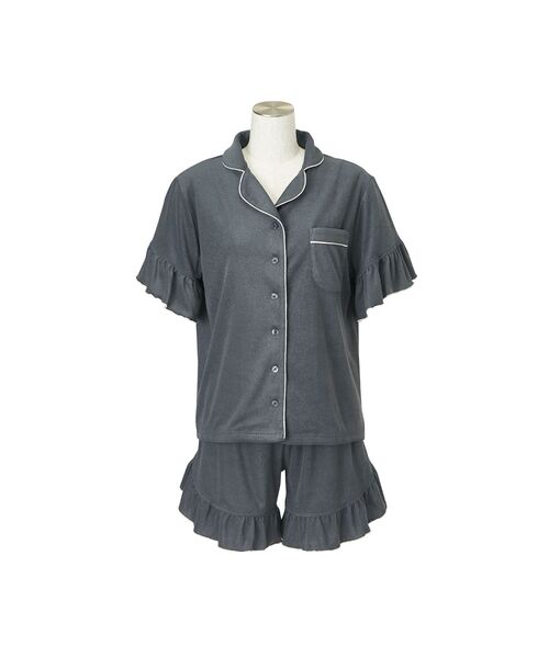 Francfranc（フランフラン）の「キシリトール加工 パイルパジャマ ダークグレー（ルームウェア/パジャマ・レディース・ダークグレー・FREE）」の11枚目の写真