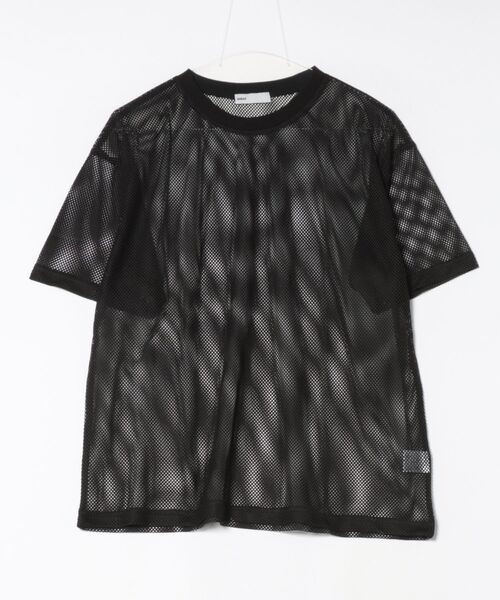 DURAS（デュラス）の「メッシュオーバーTシャツ（Tシャツ/カットソー・レディース・ブラック/ブルー/ホワイト・SMALL/MEDIUM）」の17枚目の写真