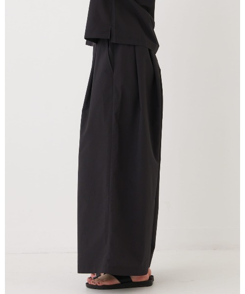 tシャツ 「THOUSAND MILE」FRENCH SLEEVE SHIRT ＆ WIDE PANTS SET/フレンチスリーブシャツ＆ワイドパンツ THOUSAND MILE】FRENCH SLEEVE SHIRT & WIDE PANTS SET/フレンチ