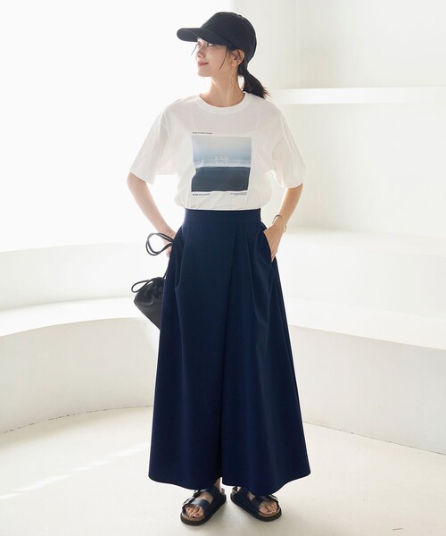 UNFILO(アンフィーロ)の「FINE MOVE SUCKER ラップパンツ(その他パンツ・レディース・グリーン系/ダルブルー系/ブラック系・X-SMALL/SMALL/MEDIUM/LARGE)」の17枚目の写真