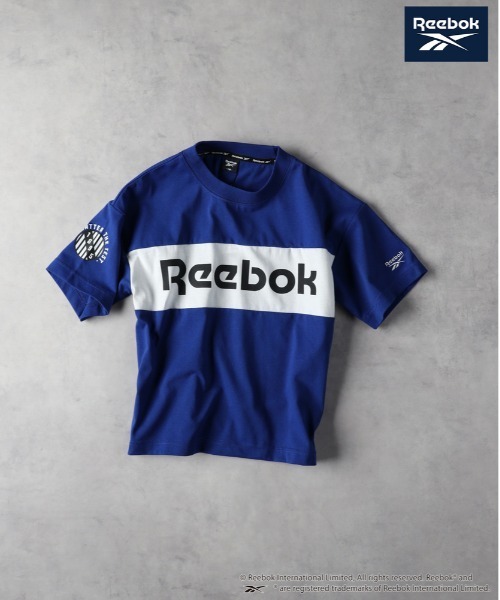 Right-on(ライトオン)の「【Reebok】【Reebok】パネル切り替えTシャツ(Tシャツ/カットソー・キッズ・ブラック/ホワイト/ブルー・140/150/160/130)」の3枚目の写真