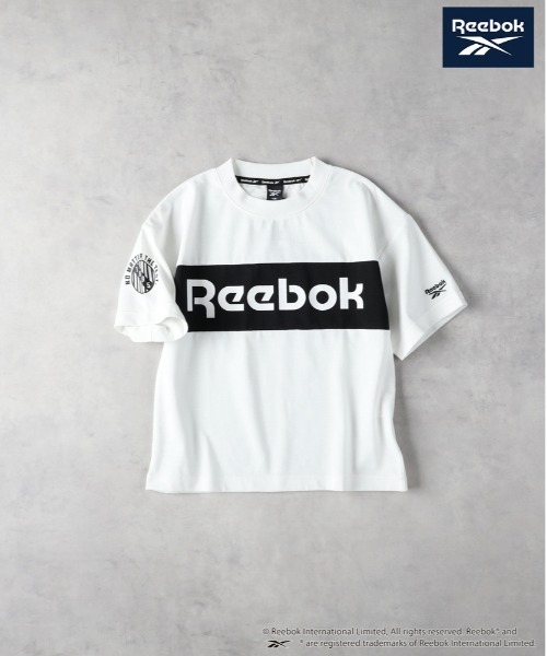 Right-on(ライトオン)の「【Reebok】【Reebok】パネル切り替えTシャツ(Tシャツ/カットソー・キッズ・ブラック/ホワイト/ブルー・140/150/160/130)」の11枚目の写真