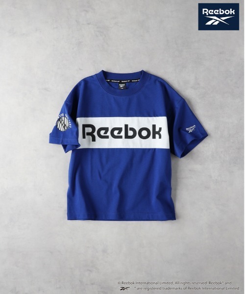 Right-on(ライトオン)の「【Reebok】【Reebok】パネル切り替えTシャツ(Tシャツ/カットソー・キッズ・ブラック/ホワイト/ブルー・140/150/160/130)」の13枚目の写真