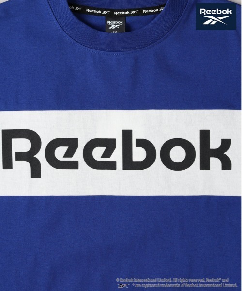 Right-on(ライトオン)の「【Reebok】【Reebok】パネル切り替えTシャツ(Tシャツ/カットソー・キッズ・ブラック/ホワイト/ブルー・140/150/160/130)」の4枚目の写真