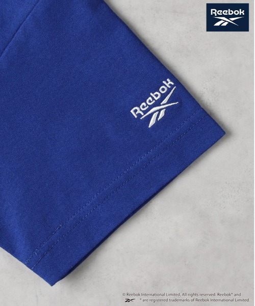 Right-on(ライトオン)の「【Reebok】【Reebok】パネル切り替えTシャツ(Tシャツ/カットソー・キッズ・ブラック/ホワイト/ブルー・140/150/160/130)」の7枚目の写真