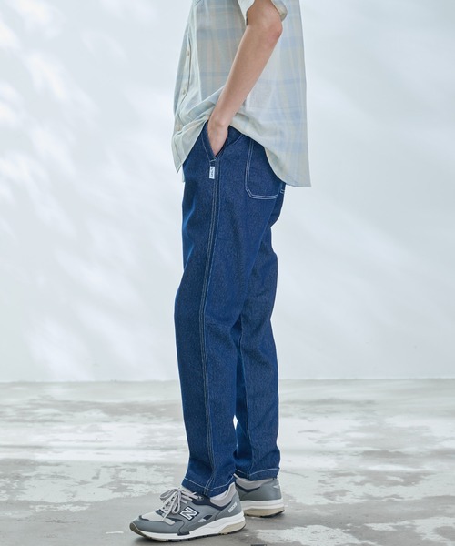 Arnold Palmer（アーノルドパーマー）の「エアーデニム イージーパンツ（デニムパンツ・メンズ・サックスブルー/インディゴブルー・L/M/LL）」の4枚目の写真