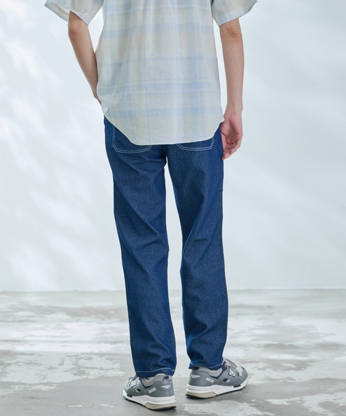 Arnold Palmer（アーノルドパーマー）の「エアーデニム イージーパンツ（デニムパンツ・メンズ・サックスブルー/インディゴブルー・L/M/LL）」の5枚目の写真