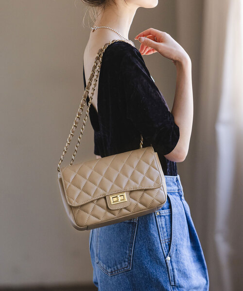 maison-vincent（メゾンヴァンサン）の「《追加15》Maison Vincent/メゾンヴァンサン チェーンバッグ（ショルダーバッグ・レディース・ベージュ/ブラック・FREE）」の19枚目の写真