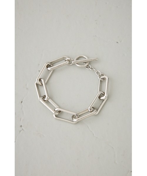 AZUL by moussy（アズールバイマウジー）の「ボリュームチェーンブレスレット（ブレスレット・レディース・シルバー/ゴールド系その他・FREE）」の4枚目の写真