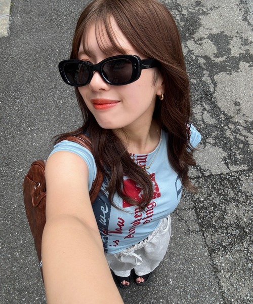 JEANASIS（ジーナシス）の「【25quee】ヴィンテージロゴチビTEE/575735（Tシャツ/カットソー・レディース・ブルー系その他/ベージュ系その他/レッド系その他/ブラック系その他・FREE）」の12枚目の写真