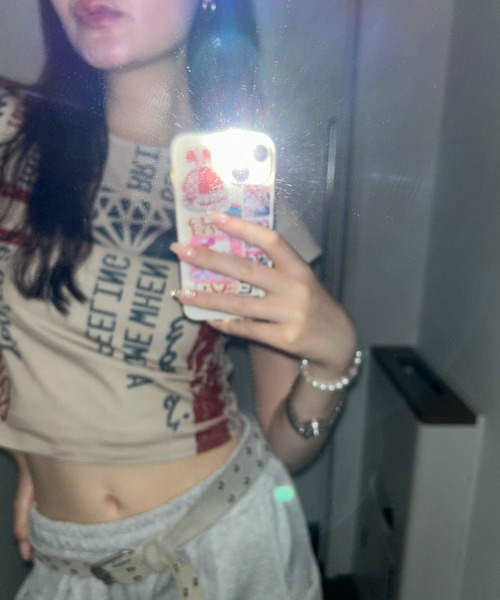 JEANASIS（ジーナシス）の「【25quee】ヴィンテージロゴチビTEE/575735（Tシャツ/カットソー・レディース・ブルー系その他/ベージュ系その他/レッド系その他/ブラック系その他・FREE）」の20枚目の写真