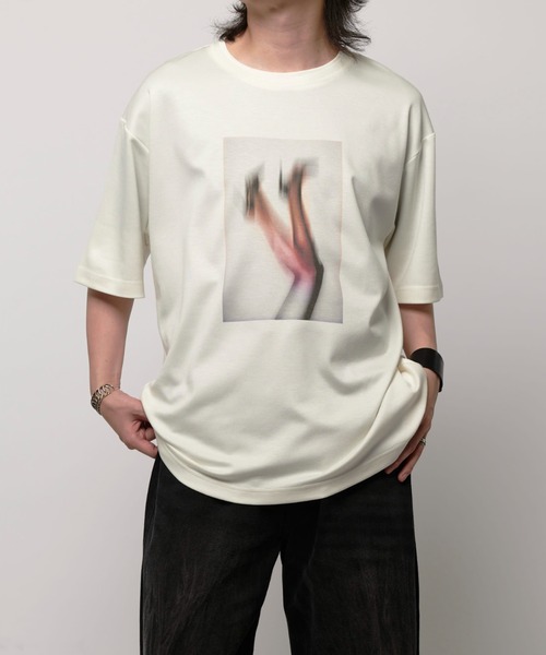 【美品】Lui's ルイス白　Tシャツ SHINE BASIC TEE（Tシャツ/カットソー）｜Lui's（ルイス）の