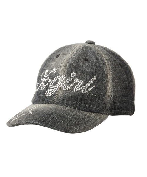 LOGO AND STAR DENIM 6PANEL CAP（キャップ）｜X-girl（エックス