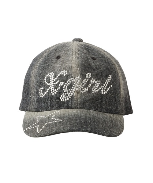 ⭐️新品未使用⭐️CHANELキャップ⭐️ジェニー着用⭐️超レア♡翌日までの発送♡ LOGO AND STAR DENIM 6PANEL CAP（キャップ）｜X-girl（エックス