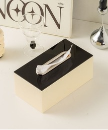 Fun & Daily（ファンアンドデイリー）の「F&D : ツートンティッシュボックス（インテリア雑貨）」