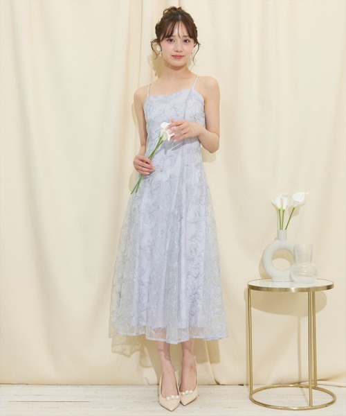 WILLSELECTION ウィルセレクション ワンピース SNIDEL フラワー刺繍ワンピース（ドレス）｜WILLSELECTION（ウィル