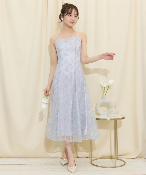 WILLSELECTION - WILLSELECTION フラワー刺繍リブニット WILLSELECTION（ウィルセレクション）の「フラワー刺繍Vネック