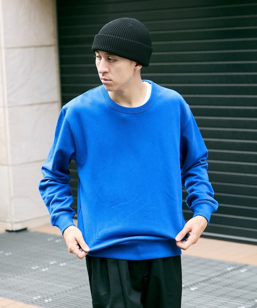 【フォロー割大歓迎】スウェット メンズ ボーダー 黒 水色 tyt スタッズ フォロー割大歓迎】スウェット メンズ ボーダー 黒 水色 tyt