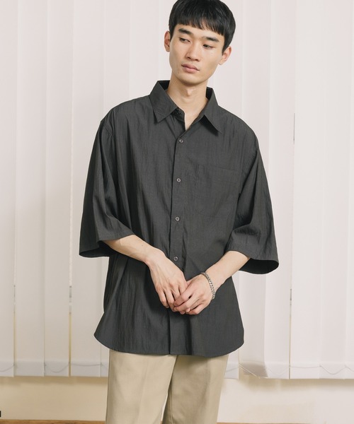 ROOPTOKYO（ループトウキョウ）の「H/Sタスランシャツ（シャツ/ブラウス・メンズ・ライトベージュ・M/L）」の18枚目の写真