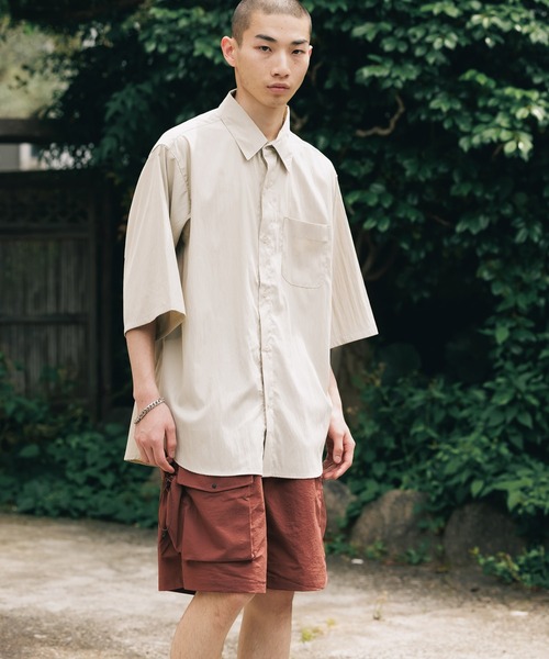 ROOPTOKYO（ループトウキョウ）の「H/Sタスランシャツ（シャツ/ブラウス・メンズ・ライトベージュ・M/L）」の8枚目の写真