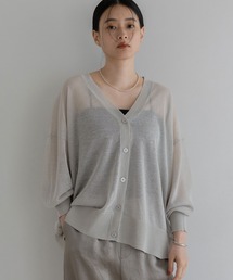 【WEB限定】シアーBIGカーディガン≪追加2≫
