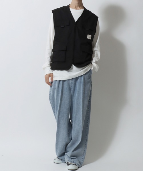22SS PHIGVEL FISHERMAN'S VEST ベスト PLUS】FISHERMAN VEST/【PLUS】フィッシャーマンベスト（ベスト