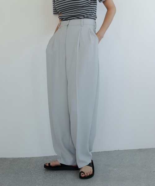 anuke（アンヌーク）の「Georgette Cocoon Pants（その他パンツ）」 - WEAR