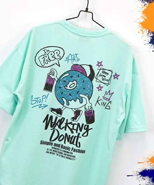 Burner(バーナー)の「【GROOVY STORE】グラフィック ワイドTシャツ UVカット&吸水速乾(Tシャツ/カットソー・メンズ・ホワイト/ホワイト系その他3/ライトブラック/ブラック系その他4/ブラック系その他2/ホワイト系その他2/ホワイト系その他4/ブラック系その他3/ブラック系その他5/杢グレー/ブラック/スミクロ/ネイビー/ホワイト系その他5/ブラウン/ミント/ブラック系その他6・M/L/LL)」の16枚目の写真