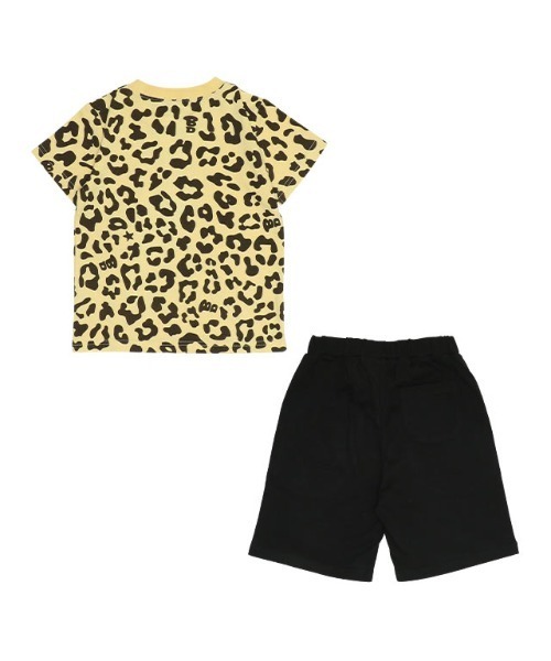 BABYDOLL（ベビードール）の「【プチプラ】綿100％ セットアップ 1025K（Tシャツ/カットソー・キッズ・ホワイト/ベージュ・120cm/100cm/110cm/90cm/140cm/130cm/150cm）」の4枚目の写真