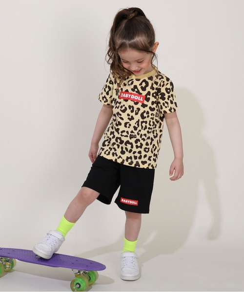 BABYDOLL（ベビードール）の「【プチプラ】綿100％ セットアップ 1025K（Tシャツ/カットソー・キッズ・ホワイト/ベージュ・120cm/100cm/110cm/90cm/140cm/130cm/150cm）」の12枚目の写真