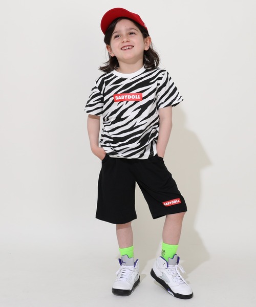 BABYDOLL（ベビードール）の「【プチプラ】綿100％ セットアップ 1025K（Tシャツ/カットソー・キッズ・ホワイト/ベージュ・120cm/100cm/110cm/90cm/140cm/130cm/150cm）」の14枚目の写真