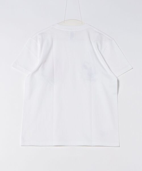SNOOPY×OLD BETTY'S(スヌーピーカケルオールドベティーズ)の「スヌーピー【SNOOPY】O/E Heavy Weight 1Pocket T-shirts(Aloha)(Tシャツ/カットソー・レディース・ブラック/ホワイト・M/L/S)」の10枚目の写真