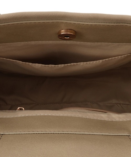 ROPE' PICNIC（ロペピクニック）の「ベルトデザインクラシックトートバッグ（トートバッグ・レディース・ブラック/ベージュ系その他/キャメル・FREE）」の12枚目の写真