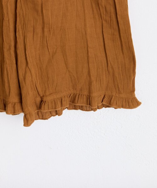 CIAOPANIC TYPY(チャオパニックティピー)の「【KIDS】【India】ガーゼシャーリングオールインワン(サロペット/オーバーオール・キッズ・ブラック/キャメル・SMALL/XX-LARGE/X-LARGE/LARGE/MEDIUM)」の7枚目の写真