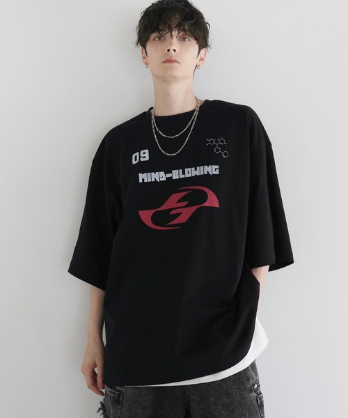 LILL 半袖ゲームプリントTシャツ 半袖ゲームプリントTシャツ（Tシャツ/カットソー）｜LILL（リル