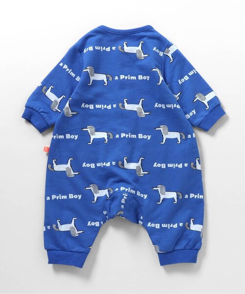 BREEZE（ブリーズ）の「総柄ロンパス マイファーストブリーズ（ロンパース・キッズ・ブラウン/グリーン/ピンク/チャコール/ラベンダー/ブルー/オフホワイト/アイボリー・60/70/80）」の17枚目の写真