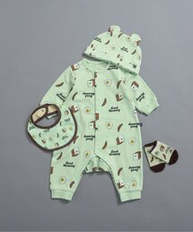 総柄ロンパス マイファーストブリーズ