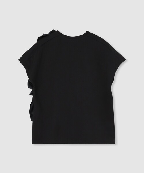 LOULOU WILLOUGHBY】ギャザーレイヤーTシャツ（Tシャツ