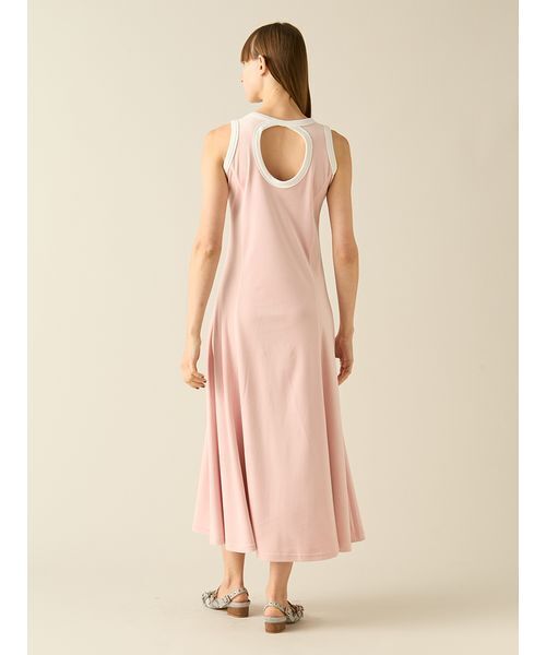 FURFUR(ファーファー)の「リンガーベロアロングワンピース(ワンピース・レディース・ピンク/ライトブルー/ブラック・F)」の9枚目の写真