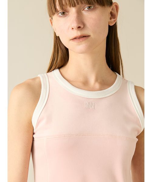 FURFUR(ファーファー)の「リンガーベロアロングワンピース(ワンピース・レディース・ピンク/ライトブルー/ブラック・F)」の11枚目の写真