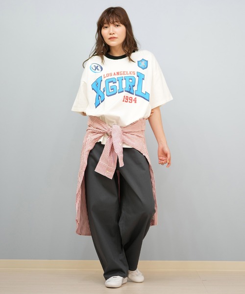 RIKKA FEMME(リッカファーム)の「ワイドエッグチノパンツ(チノパンツ・レディース・チャコールグレー/ネイビー・マルチサイズ)」の8枚目の写真