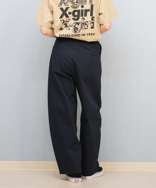 RIKKA FEMME(リッカファーム)の「ワイドエッグチノパンツ(チノパンツ・レディース・チャコールグレー/ネイビー・マルチサイズ)」の18枚目の写真