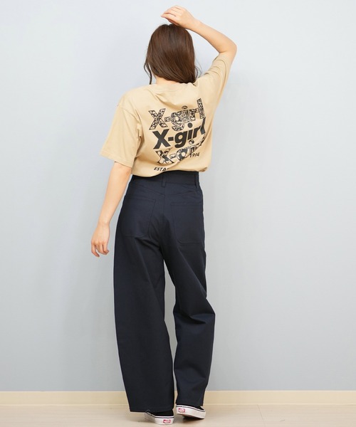 RIKKA FEMME(リッカファーム)の「ワイドエッグチノパンツ(チノパンツ・レディース・チャコールグレー/ネイビー・マルチサイズ)」の22枚目の写真