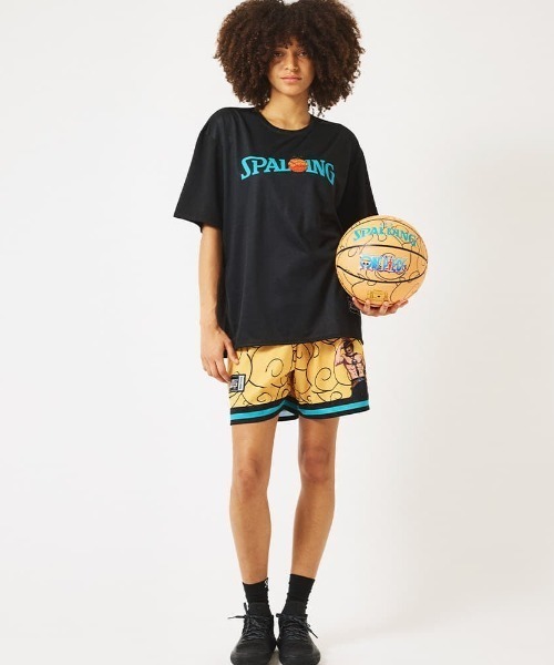 SPALDING(スポルディング)の「【SPALDING/スポルディング】ジャージーショーツ ONE PIECE メラメラの実/吸水速乾機能・UVカット機能・アニメショーツ(その他パンツ・メンズ・オレンジ・MEDIUM/LARGE)」の10枚目の写真