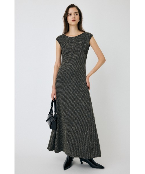moussy aw 新作ワンピース BOUCLE TWEED ドレス 25年AW新作】BOUCLE TWEED ドレス（ワンピース）｜MOUSSY