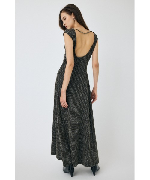 MOUSSY(マウジー)の「BOUCLE TWEED ドレス(ワンピース・レディース・ブラック系その他/ブラック・1/2)」の6枚目の写真