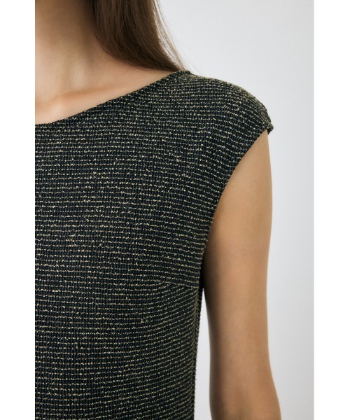 25年AW新作】BOUCLE TWEED ドレス（ワンピース）｜MOUSSY