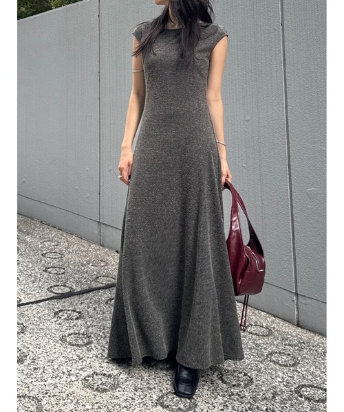 moussy aw 新作ワンピース BOUCLE TWEED ドレス 25年AW新作】BOUCLE TWEED ドレス（ワンピース）｜MOUSSY