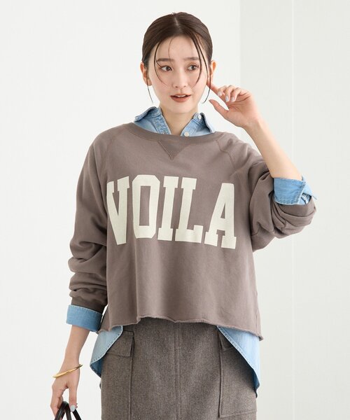 予約【新色追加/Yossshiiii企画】ワイドロゴカットオフスエット