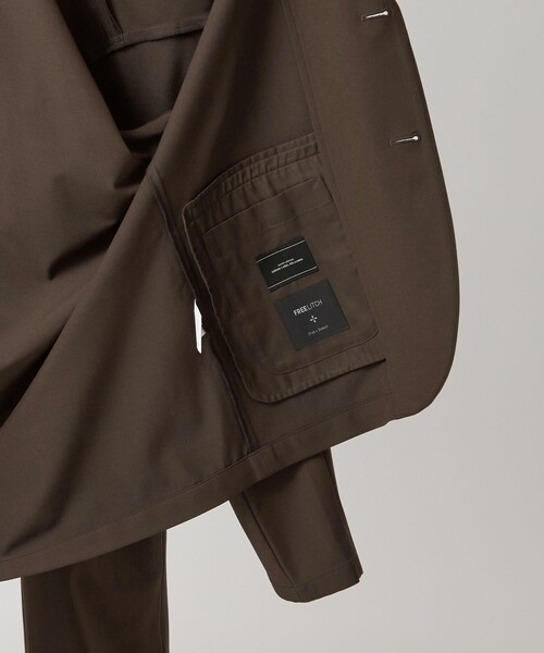 green label relaxing（グリーンレーベルリラクシング）の「FREELITCH カジュアル 2B ジャケット -ストレッチ-（テーラードジャケット・メンズ・ダークグレー/ブラック/ダークブラウン・S/M/L/XL）」の13枚目の写真
